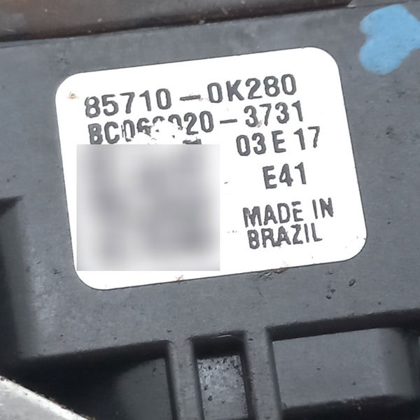 Motor Maquina De Vidro Dianteiro Direito Toyota Sw4  2021