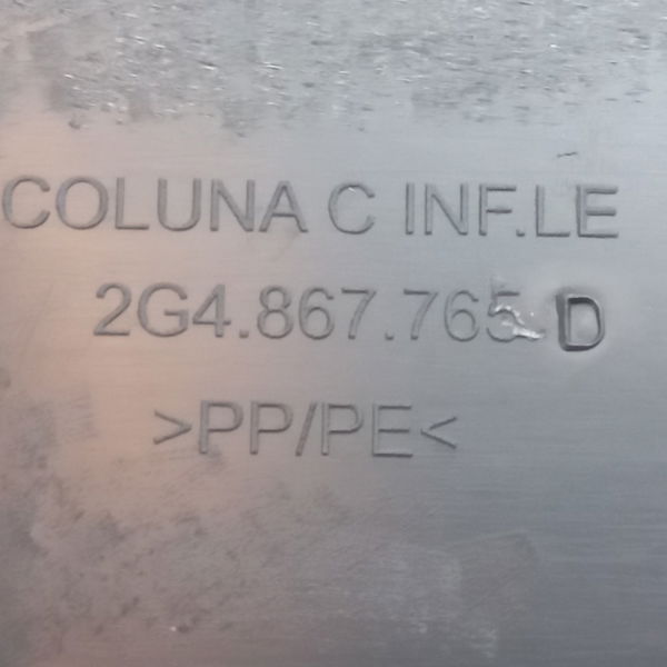 Acabamento Soleira Traseira Esquerda Vw Nivus Highline 2021