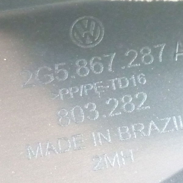 Acabamento Coluna Traseira Esquerda Vw Nivus Highline 2021