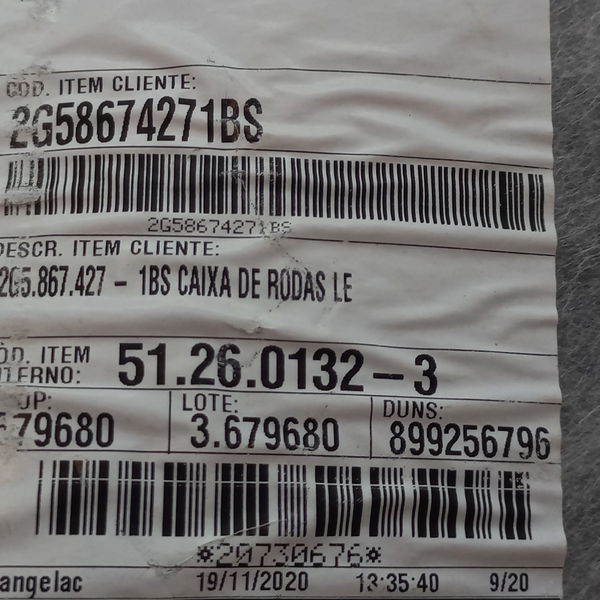 Forro Esquerdo Do Porta Mala Vw Nivus Highline 2021