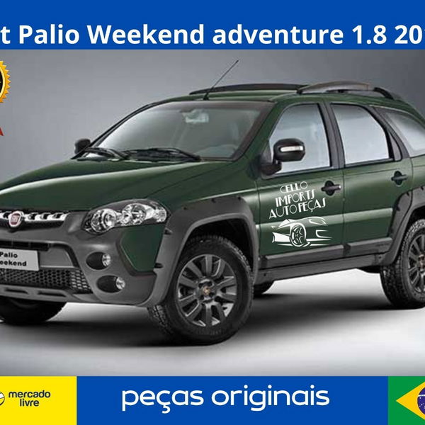 Porta Traseira Direita Com Detalhe Palio Adventure 1.8 2014