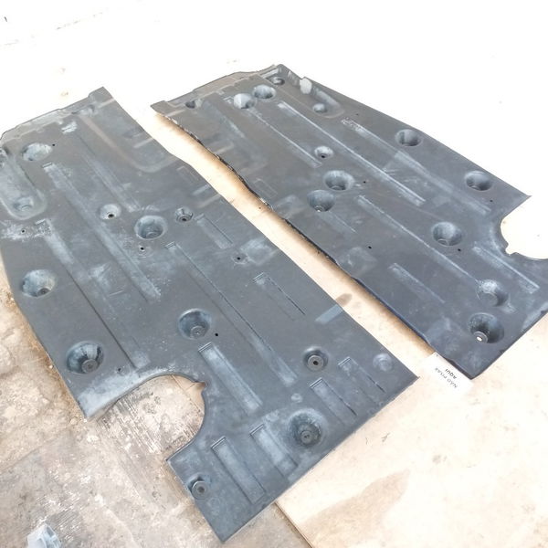 Conjunto Protetor Defletor Do Assoalho Fiat Argo 1.3 2018