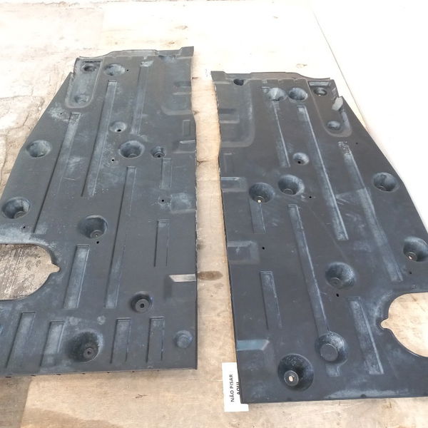 Conjunto Protetor Defletor Do Assoalho Fiat Argo 1.3 2018