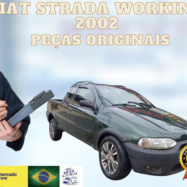 Manivela Vidro Dianteiro Esquerdo Fiat Strada Working 2002