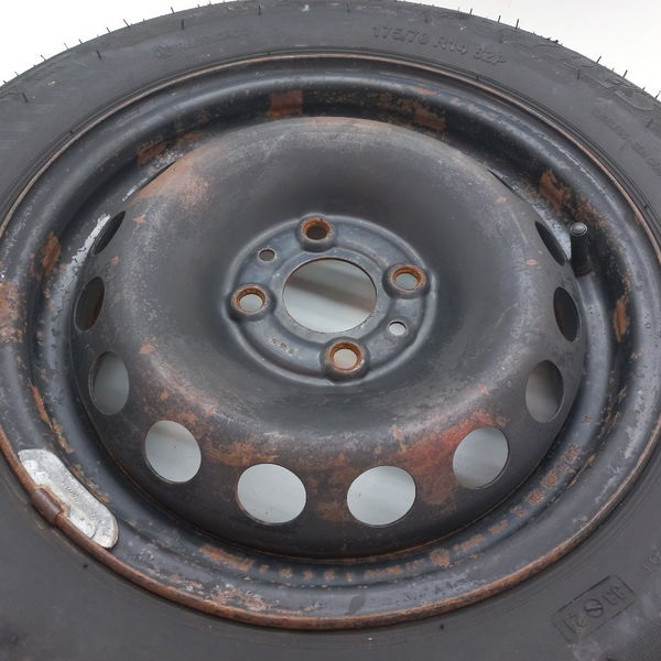 Roda De Ferro Pneu 175 70 Aro 14 Fiat Strada