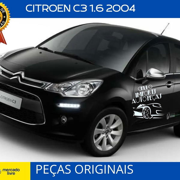 Moldura Puxador Porta Traseira Esquerda Citroen C3 2004