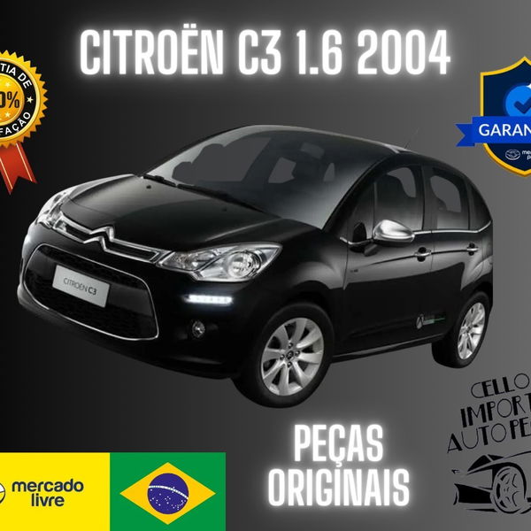 Vareta Haste Do Capô Citroën C3 1.6 2004