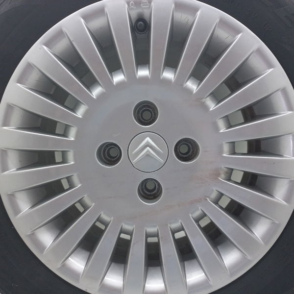 Roda De Liga Aro 15 Sem O Pneu Citroen C3 2004