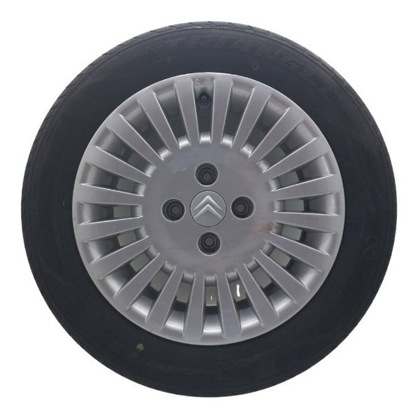 Roda De Liga Aro 15 Sem O Pneu Citroen C3 2004