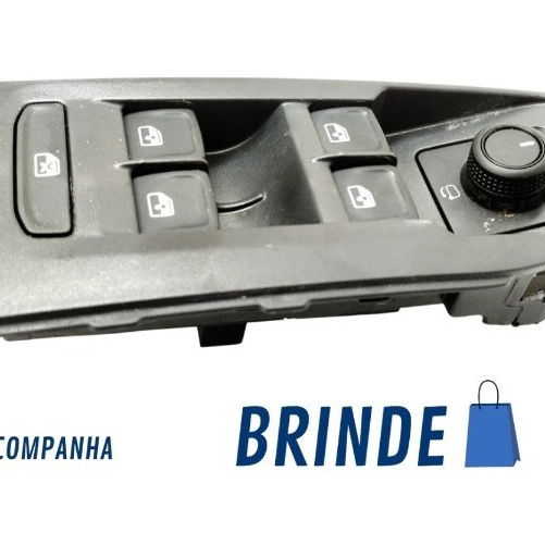 Botão Comando Porta Dianteira Esquerda Vw Nivus 1.0 2021