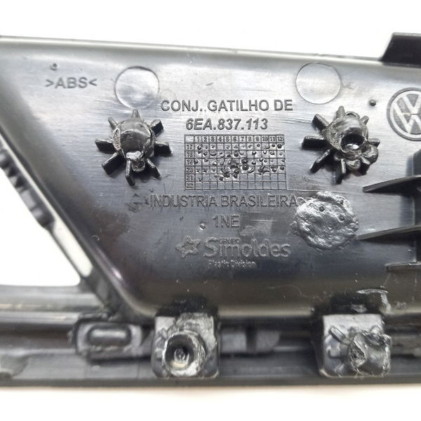 Maçaneta Interna Dianteira Esquerda Vw Nivus Tsi 1.0 2021