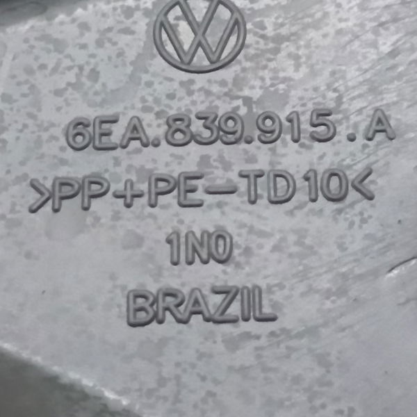 Moldura Interna Da Porta Traseira Esquerda Vw Nivus 1.0 2021