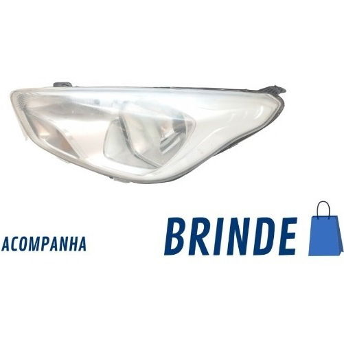 Farol Esquerdo Pequeno Detalhe Ford Ka Se 1.0 2015
