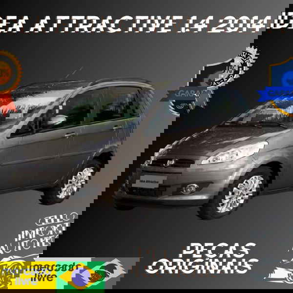 Difusor De Ar Fiat Idea Attractive 1.4 2014