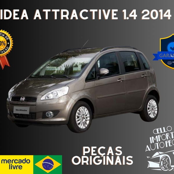 Coifa Alavanca Do Câmbio Fiat Idea Attractive 1.4 2014