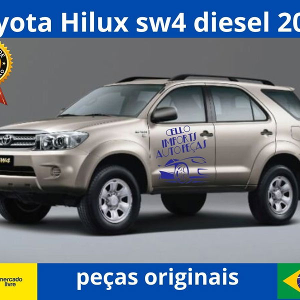Suporte Com Tensor Esticador Hilux Sw4 Diesel 2011