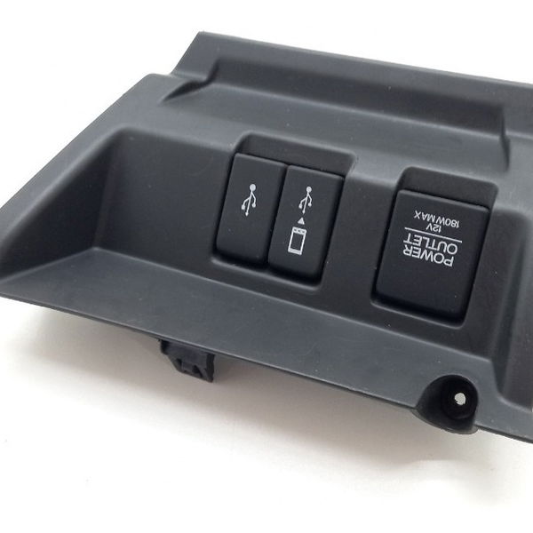 Acabamento Moldura Tomada Painel Honda Fit Cvt 2018