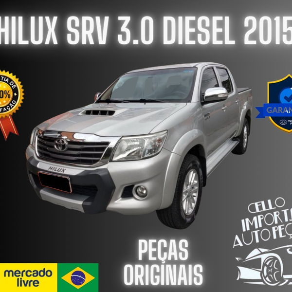 Coxim Do Motor Hilux Srv 3.0 Diesel 2015