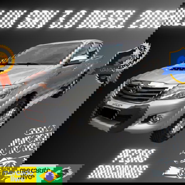 Mangueira Do Radiador Hilux Srv 3.0 Diesel 2015