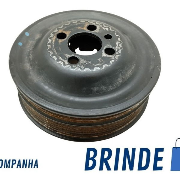 Polia Virabrequim Original Vw Gol 1.6 2022