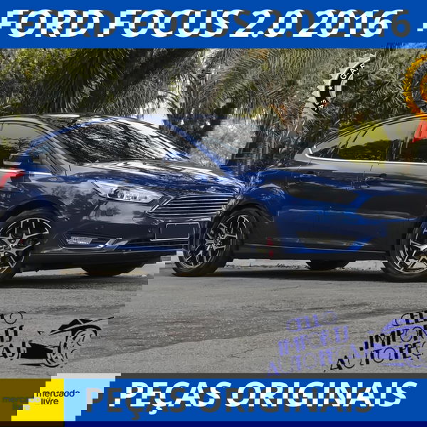 Defletor Parabarro Dianteiro Esquerdo  Ford Focus 2.0 2016