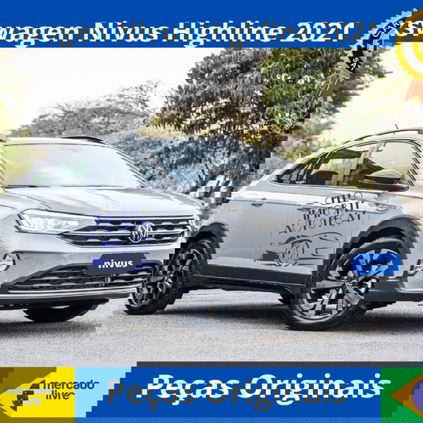 Botão Start Stop Vw Nivus Highline 2021