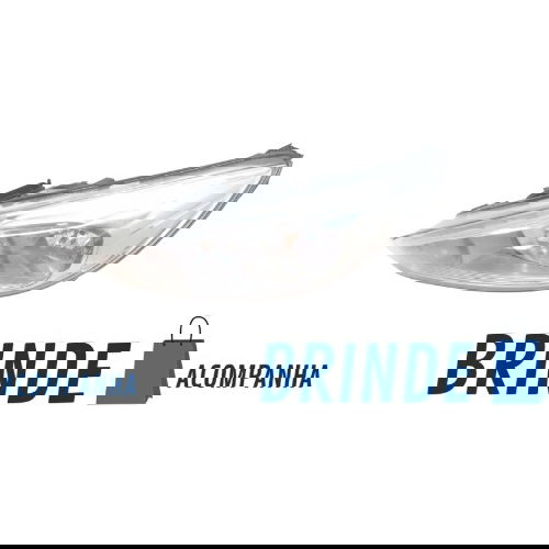 Farol Dianteiro Esquerdo Com Detalhe Ford Focus 2.0 2016