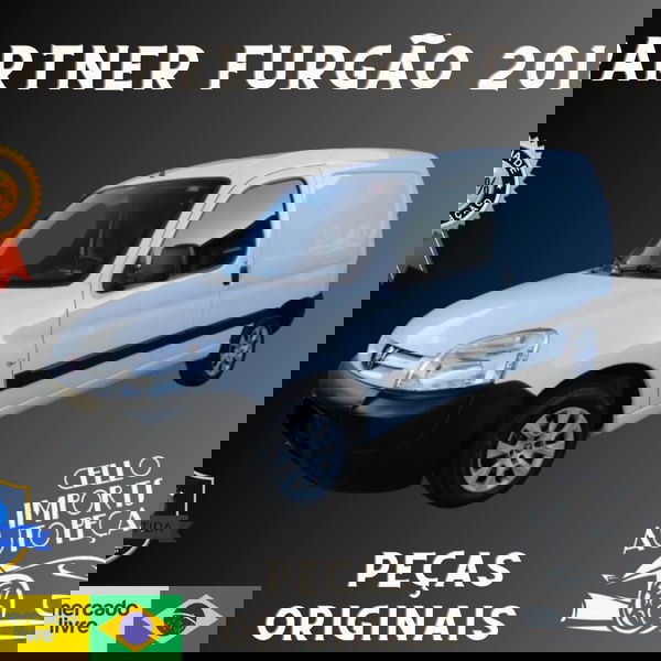 Quebra Sol Parasol Esquerdo Peugeot Partner Furgão 2018