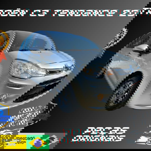 Acabamento Coluna Central Direita Citroën C3 Tendance 2014