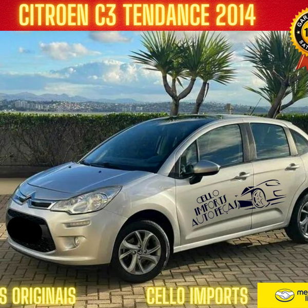 Motor De Arranque Partida Citroen C3 Tendence 2014