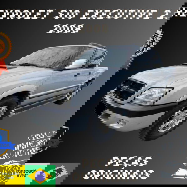 Braço Limpador Parabrisa S10 Executive 2.8 2008