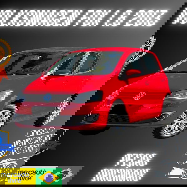 Chicote Plug 2 Vias 2 Fios Vw Fox 1.6 2013
