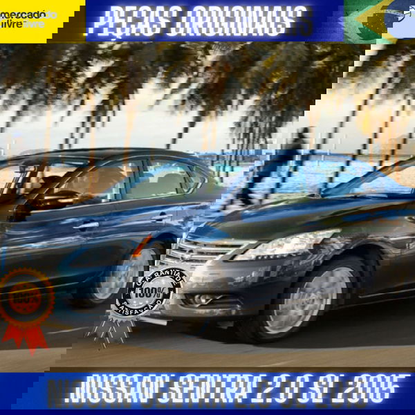 Camera De Re Nissan Sentra 2.0 Sl 2015