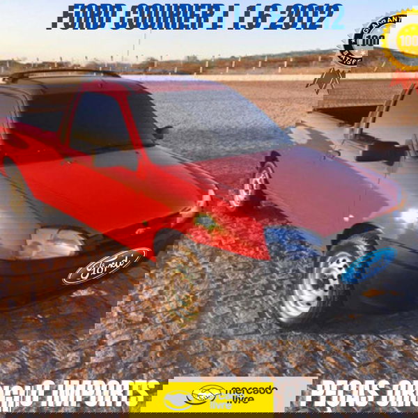 Trava Do Quebra Sol Ford Courier L 1.6 2012