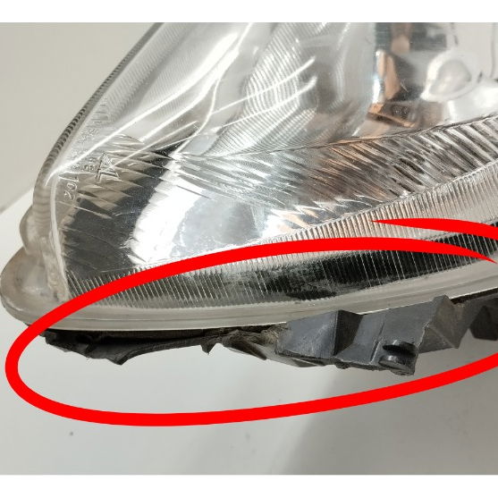 Farol Direito Original Com Detalhe Ford Courier 1.6 2012