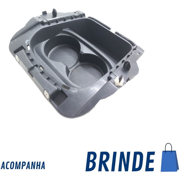 Moldura Porta Copo Console Peugeot Griffe 1.6 2008 2016