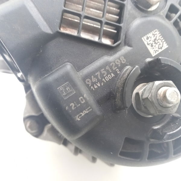 Alternador Chevrolet Onix 1.4 2016 2017
