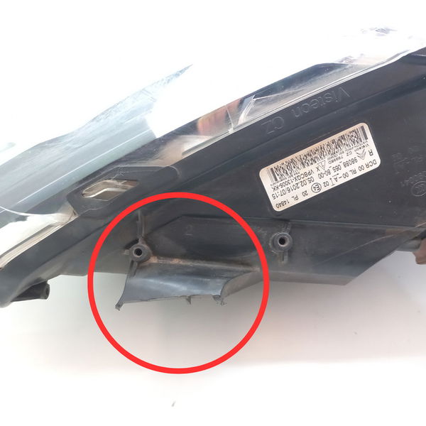 Farol Direito Com Xenon Com Detalhe Citroen Ds5 2013 2016
