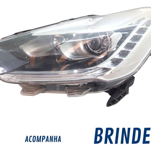 Farol Esquerdo Com Xenon Com Detalhe Citroen Ds5 2013 2016