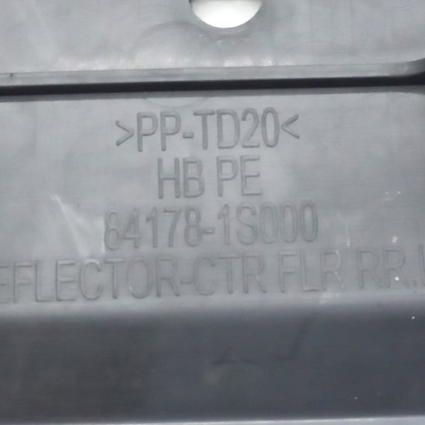 Defletor Assoalho Traseiro Esquerdo Hyundai Hb20 1.0 2019