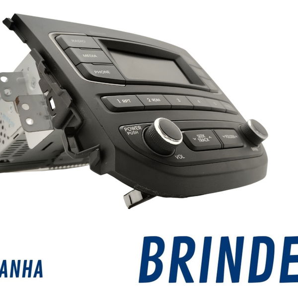 Radio Multimidia Hyundai Hb20 1.0 Unique 2019