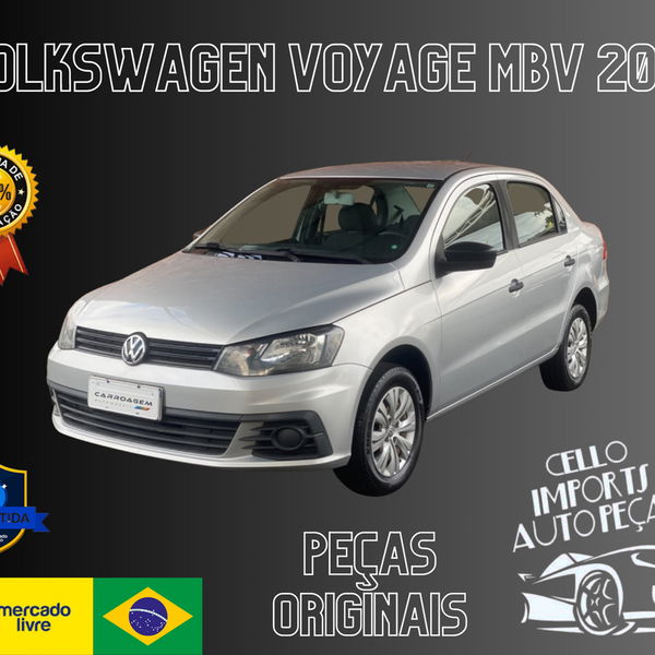 Olho De Gato Traseiro Esquerdo Vw Voyage Tl Mbv 2017
