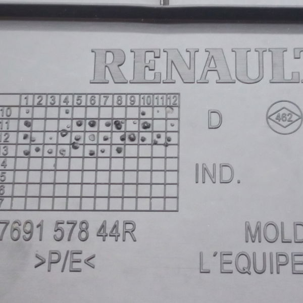 Acabamento Coluna Central Direito Renault Fluence 2.0 2014