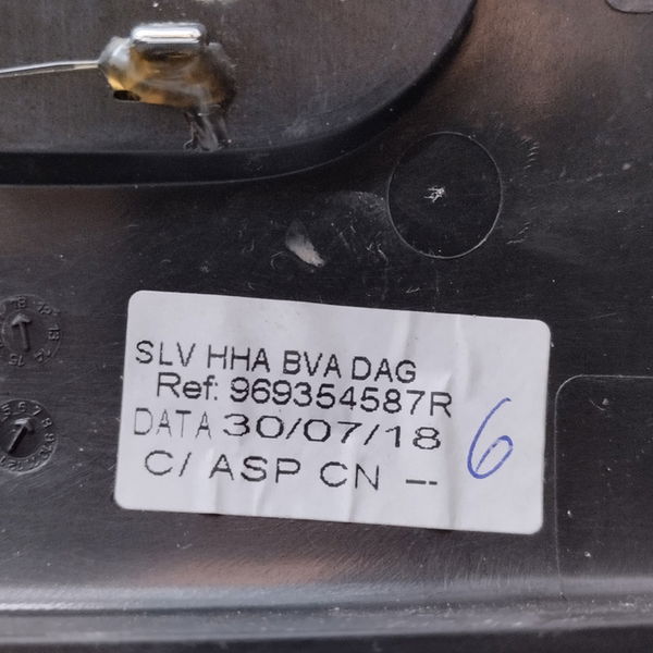 Moldura Acabamento Do Cambio Renault Captur 1.6 2019