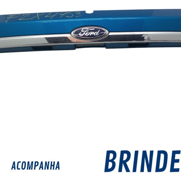 Aplique Acabamento Tampa Traseira Ford Fiesta 1.6 2015