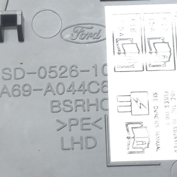 Acabamento Do Painel Lado Esquerdo Ford Fiesta 1.6 2015