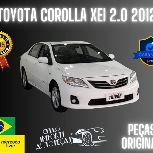 Botão Do Vidro Traseiro Ambos Lados Toyota Corolla 2.0 2012