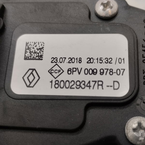 Pedal Acelerador Renault Captur 1.6 2019
