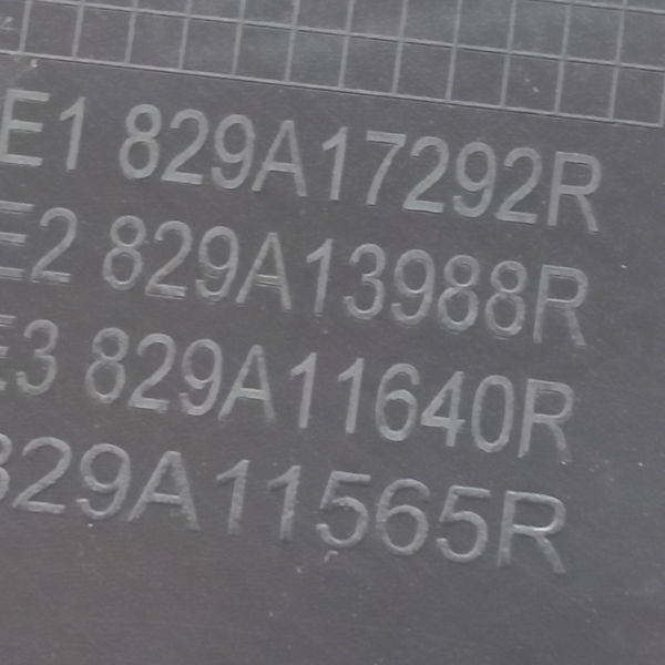 Forro Da Porta Traseira Esquerda Renault Captur 1.6 2019