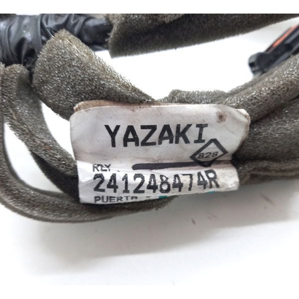 Chicote Da Porta Dianteira Esquerda Renault Captur 1.6 2019